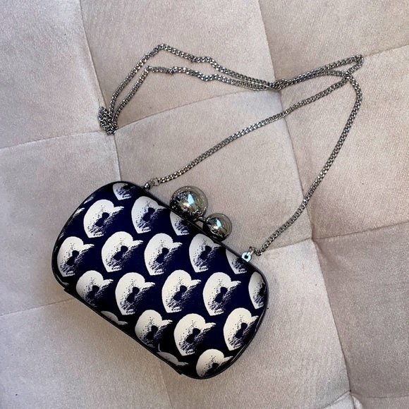 DVF Sphere Miniaudiere Print Satin - Picture 3 of 16